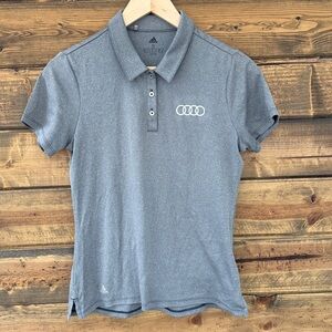 Audi Adidas Women's Gray Polo Shirt